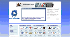 Desktop Screenshot of e-radio.eu